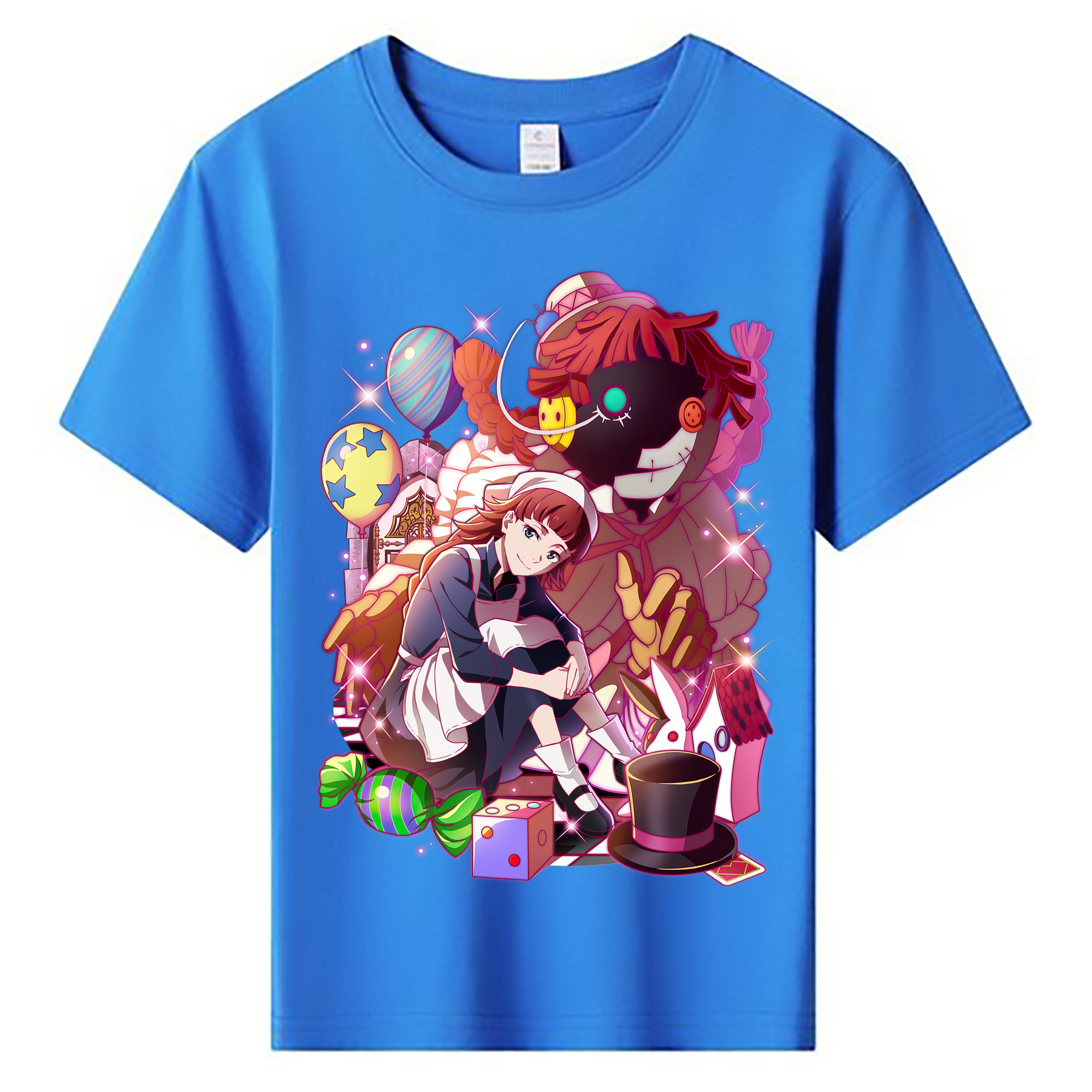 （画像用） 文豪ストレイドッグス Bungo Stray Dogs 綿100％キッズTシャツ（フロントプリント）